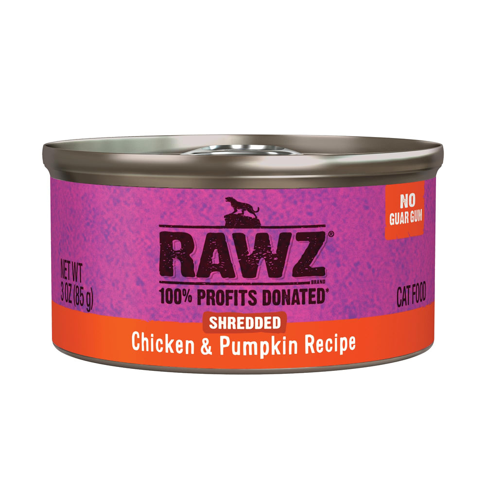 Rawz boîte face montrant l'étiquette claire et bénéfice nutritionnel