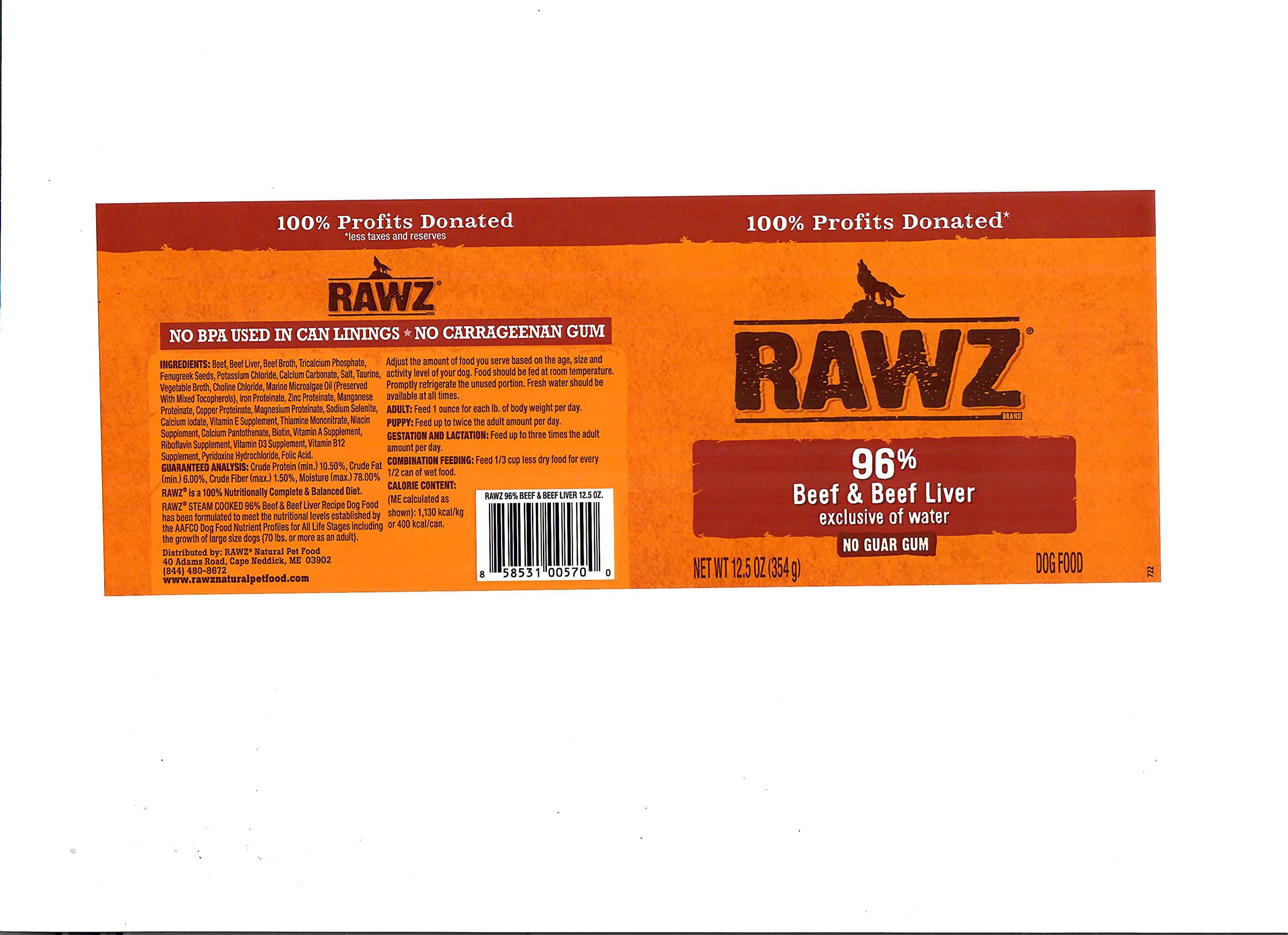 Rawz chien dégustant la pâtée montrant acceptation et plaisir alimentaire