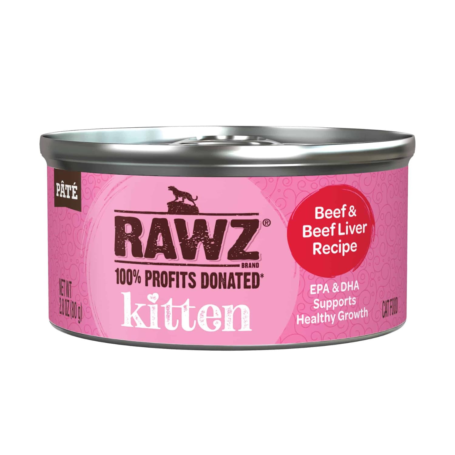 Rawz couvercle inclus sur boîte pour conservation pratique après ouverture
