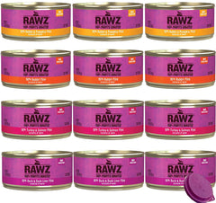 RAWZ face de la boîte montrant la marque et l'appétence