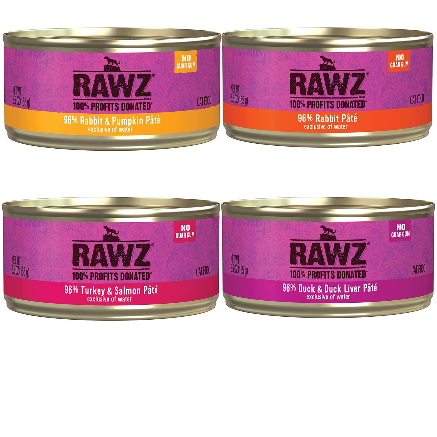 RAWZ gros plan sur la texture de la pâté, appétence améliorée