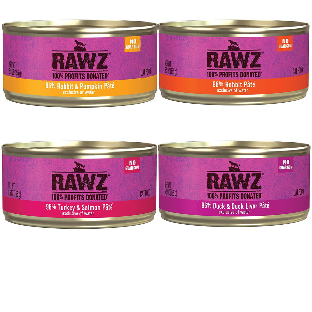 RAWZ gros plan sur la texture de la pâté, appétence améliorée