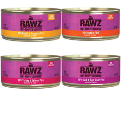 RAWZ gros plan sur la texture de la pâté, appétence améliorée