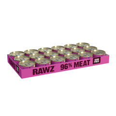 RAWZ boîte ouverte révélant bouillon nutritif favorisant hydratation
