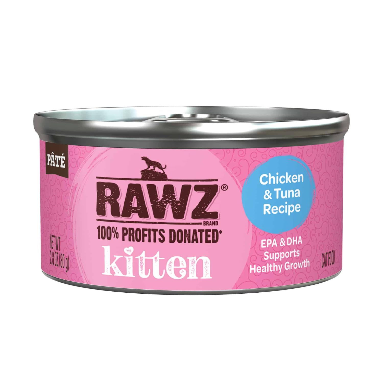 Rawz portion servie sur coupelle pour contrôle de ration et fraîcheur