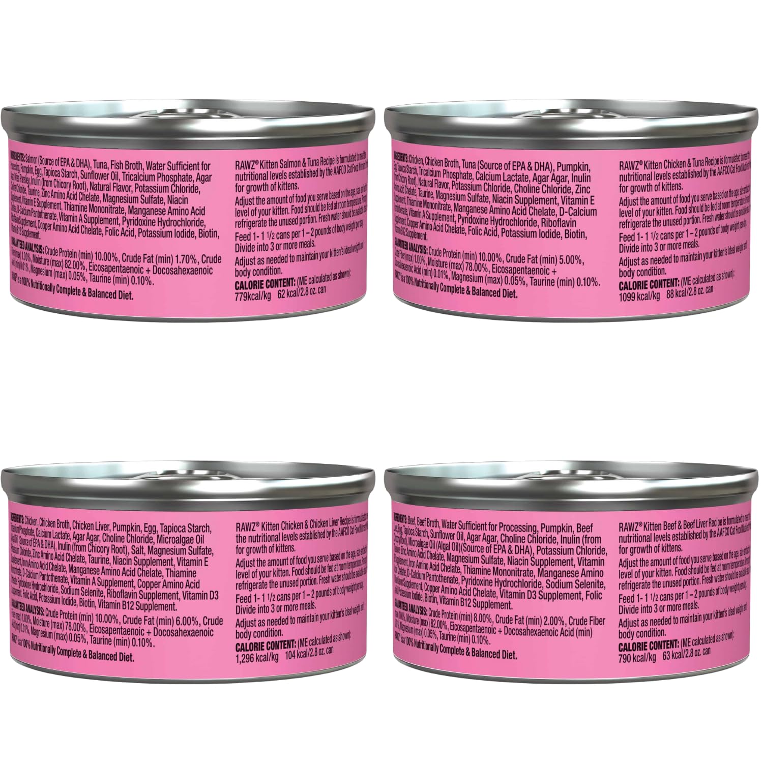 Rawz texture pâté gros plan illustrant consistance facile à lécher
