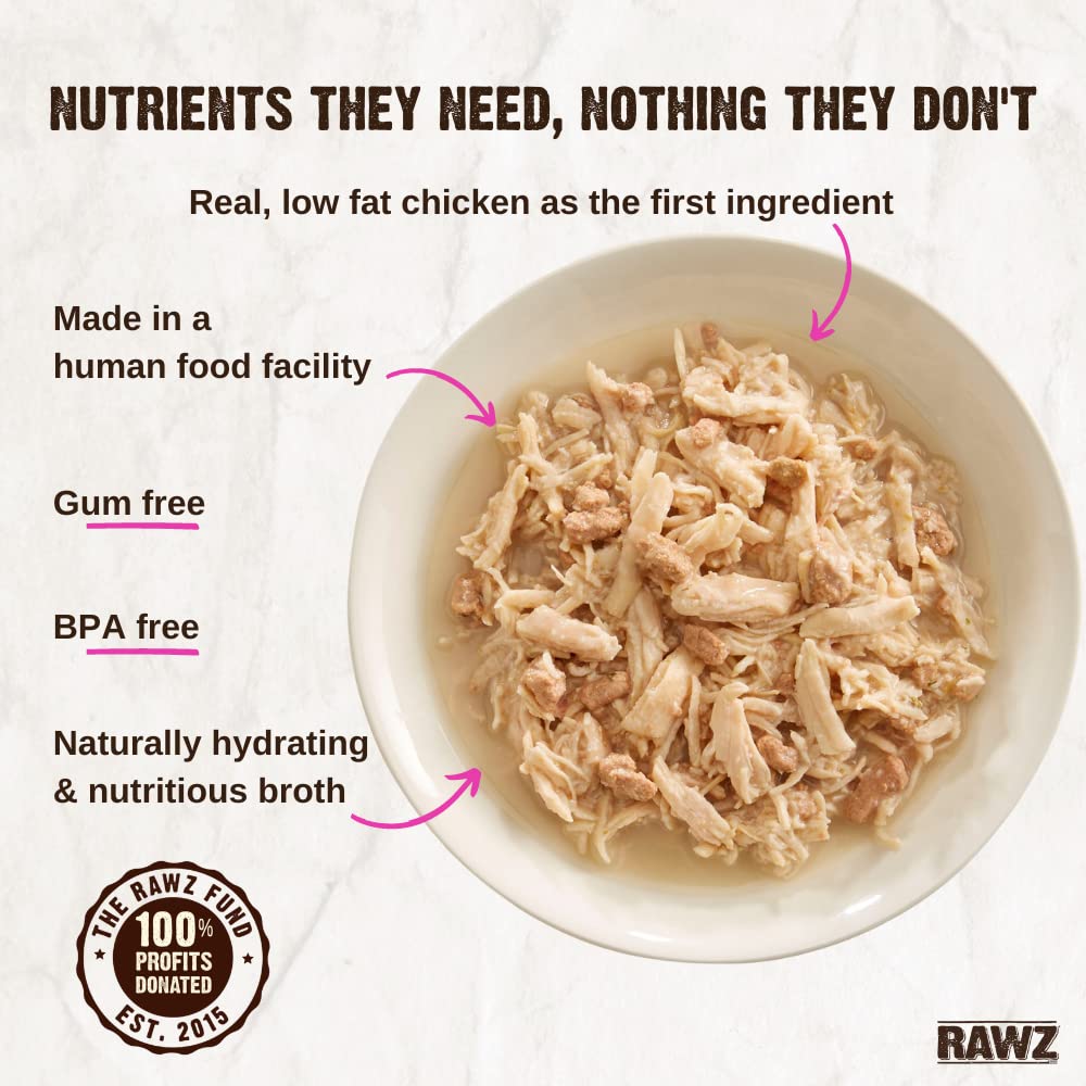 Gros plan texture Rawz effilochée montrant viande réelle et qualité