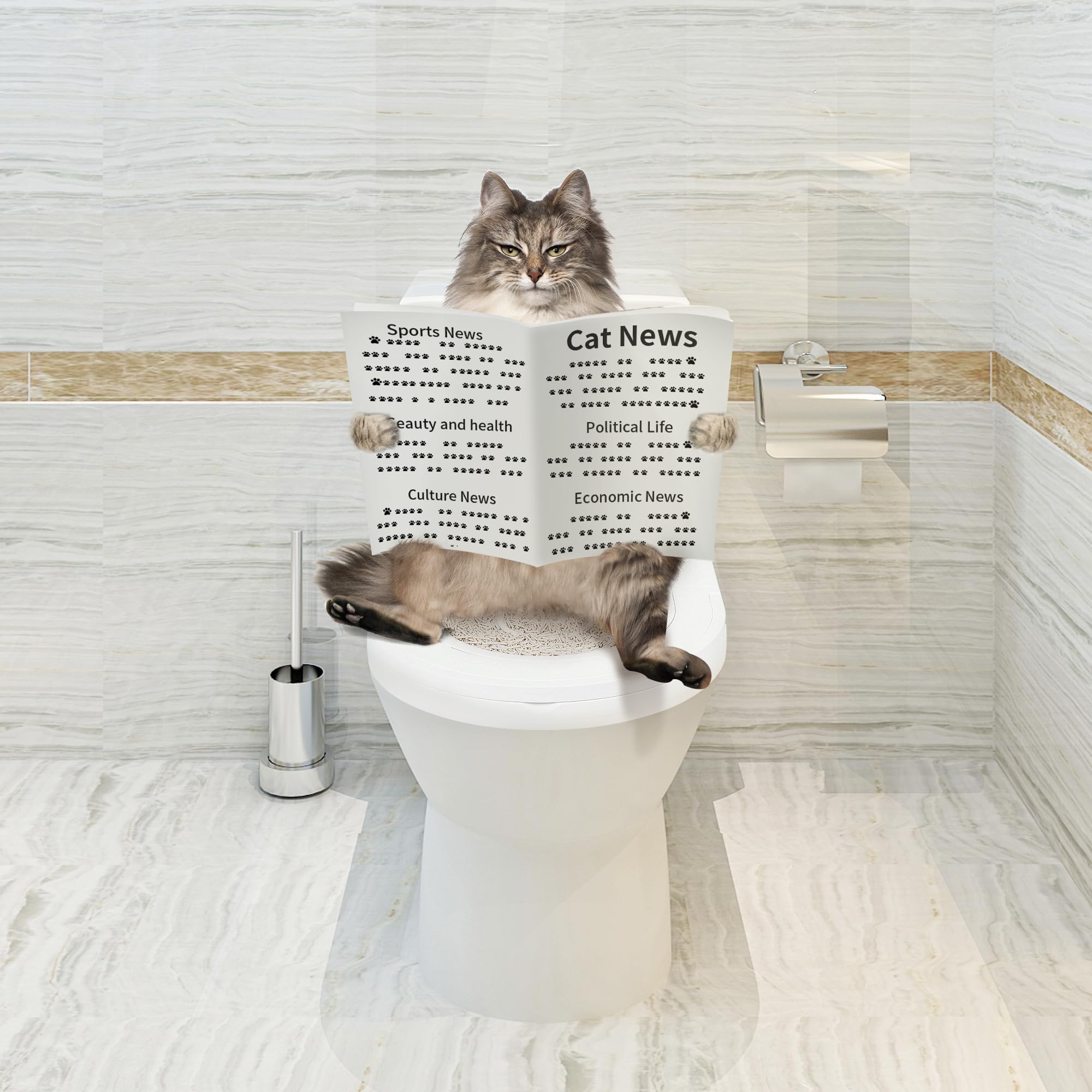 READAEER kit installé dans une salle de bains moderne pour un usage quotidien