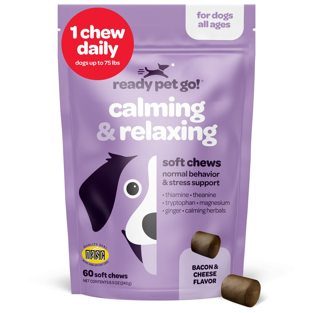 Ready Pet Go! bocal de 60 chews apaisants pour tranquillité