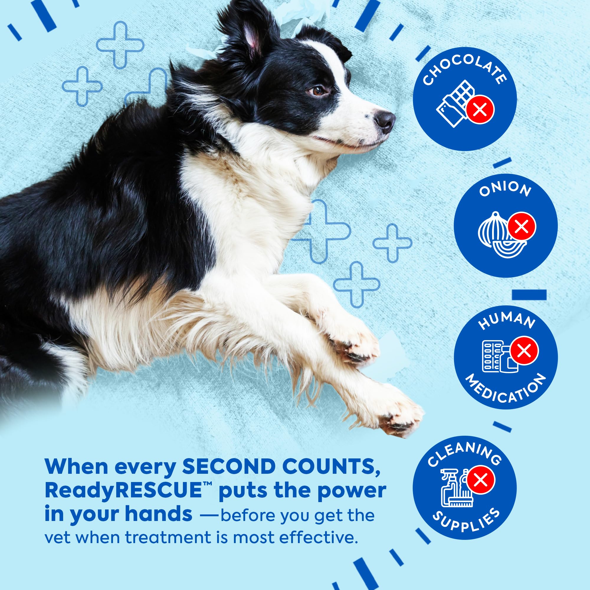 READYRESCUE étiquette dose vétérinaire précisant 1 g/lb pour dosage précis
