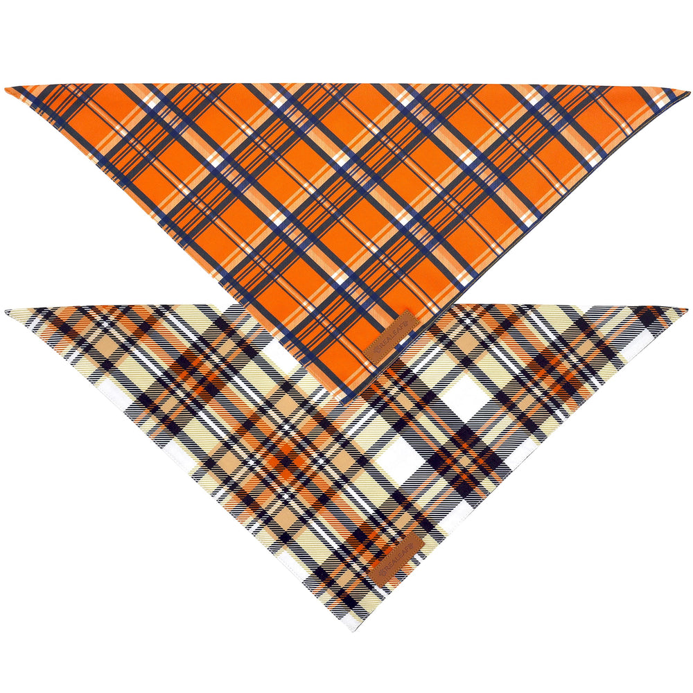 Realeaf petit chien portant le bandana, style festif pour Halloween et Thanksgiving