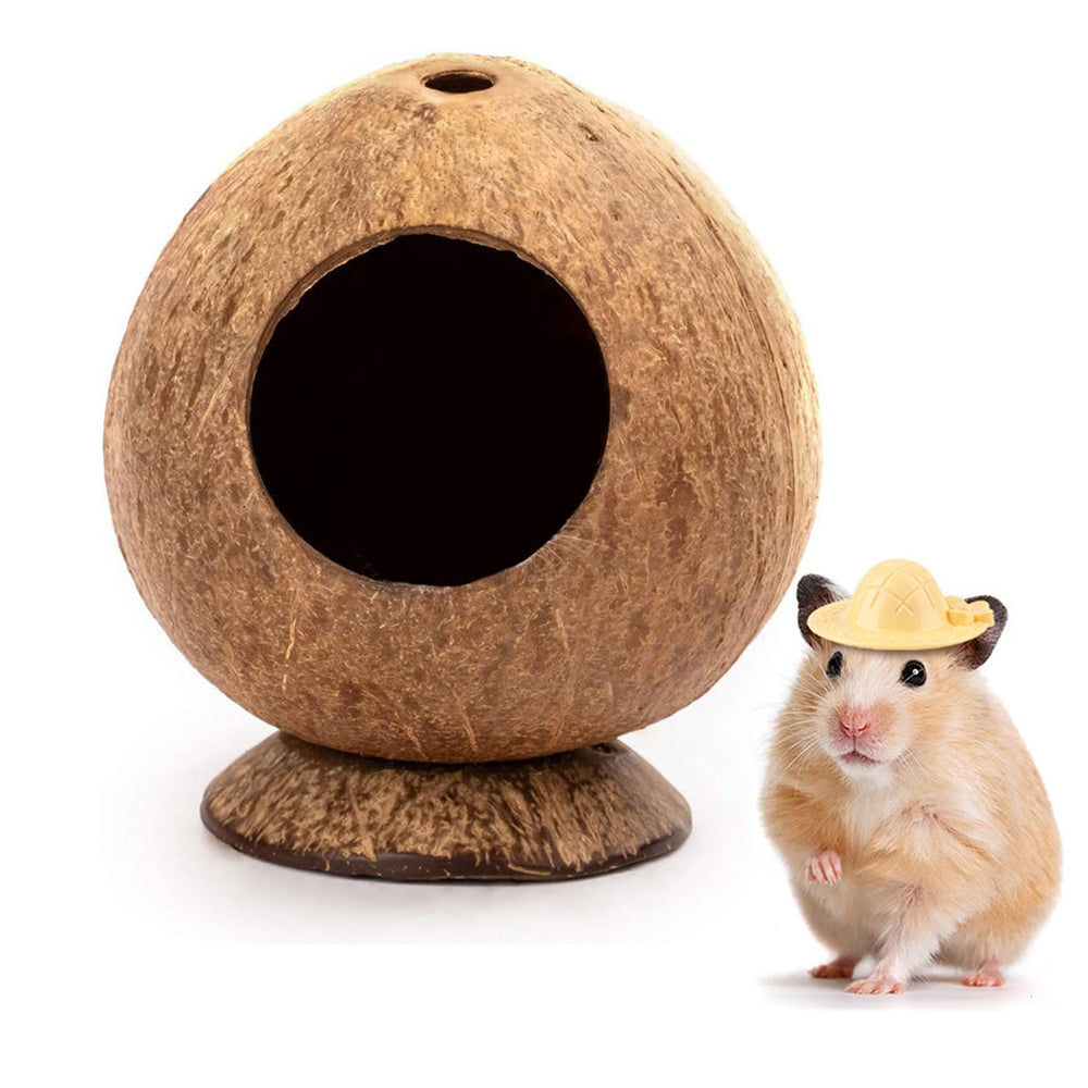 Rebecca online vue avant de la maisonnette coco, abri sûr pour hamster