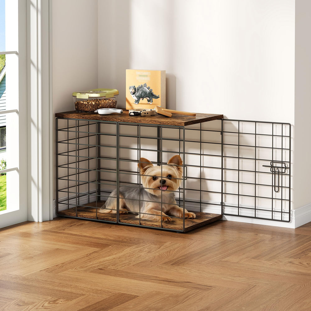 rechgosh vue de face de la cage-meuble offrant sécurité et style