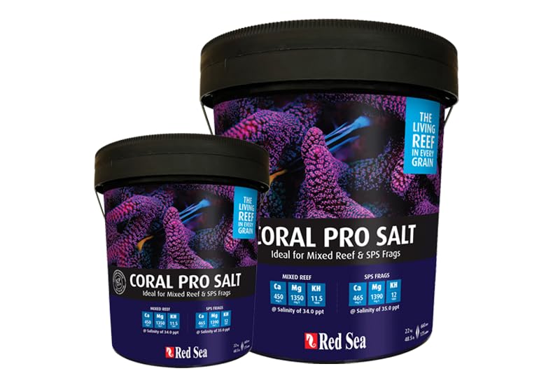 Red Sea application Coral Pro dans aquarium favorisant croissance corallienne