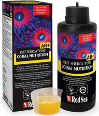Red Sea bouteille Reef Energy Plus 1000ml montrant le flacon et l'étiquette, facile à doser