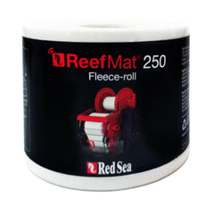 Red Sea rouleau ReefMat 250 emballage montrant longueur et compatibilité, facilite remplacement rapide