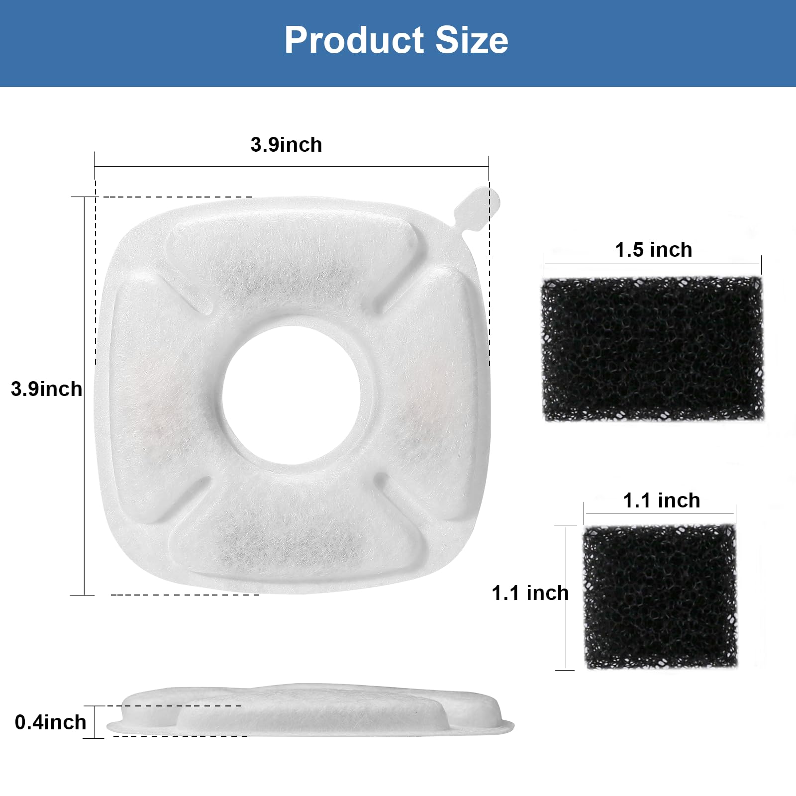Redoso détail du matériau non-tissé montrant filtration mécanique efficace