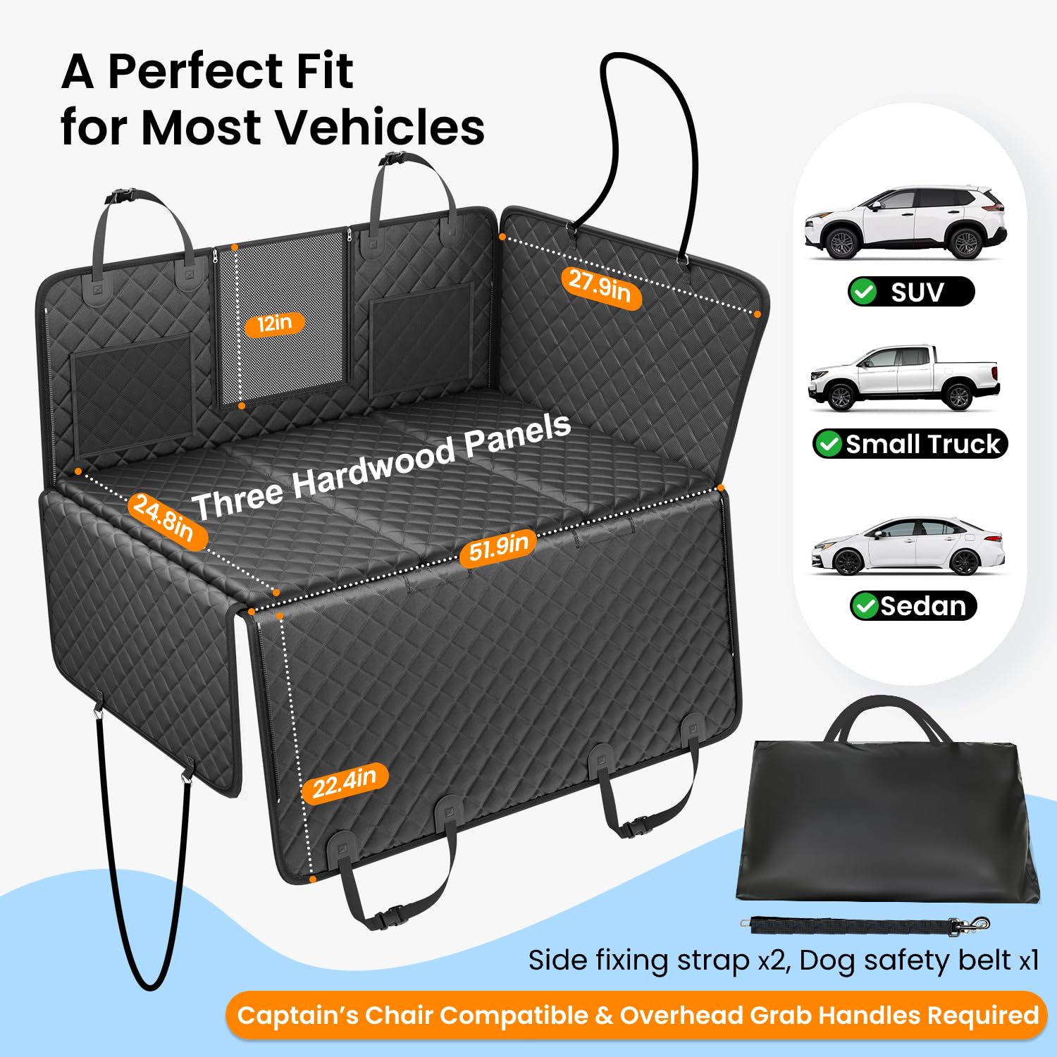 REEVAA fenêtre mesh pour circulation d'air et apaisement du chien