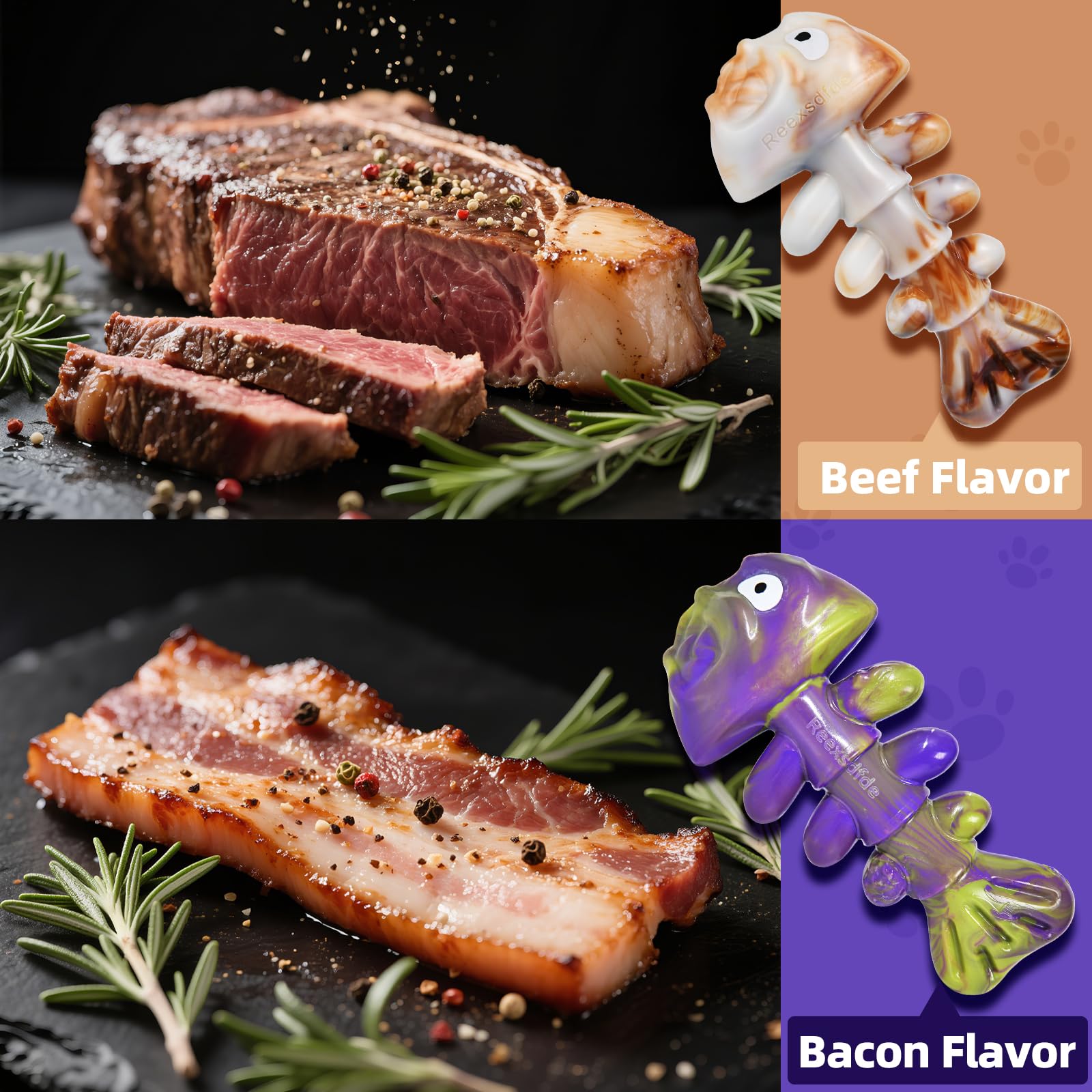 Reexsdfde détail parfum bacon attirant l’intérêt olfactif