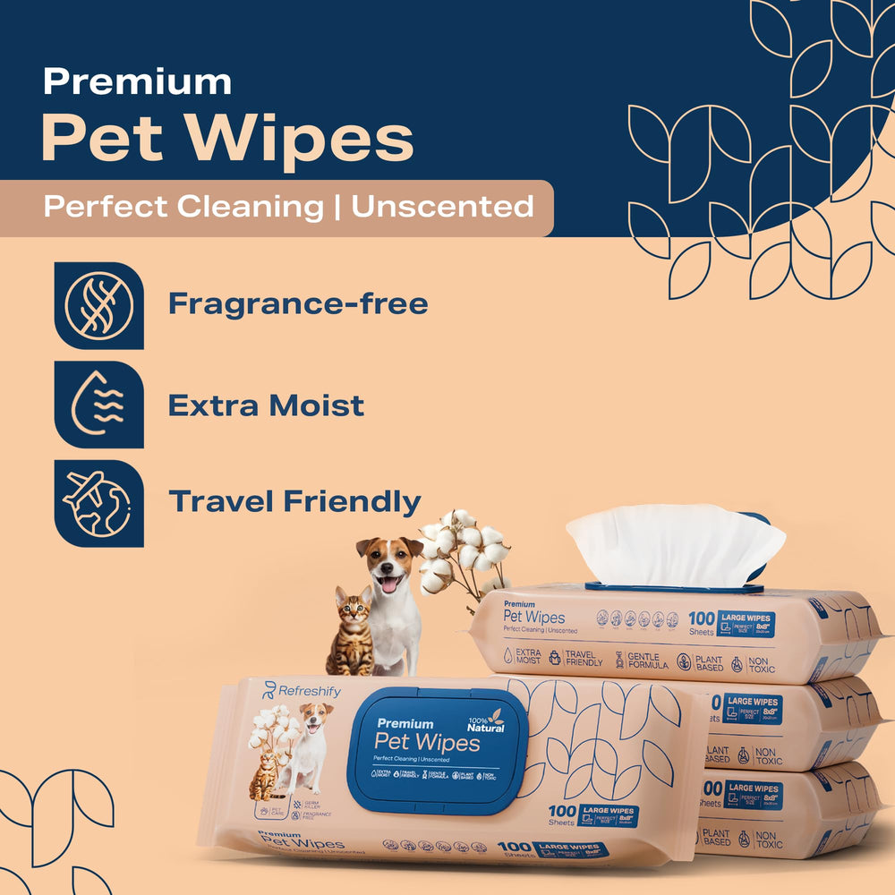 REFRESHIFY lingette pliée montrant texture, nettoyage efficace