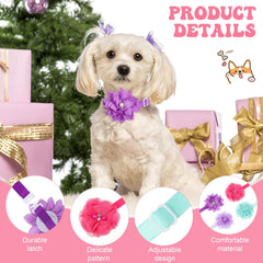 Gros plan Reginary sur fleur en chiffon doux pour confort du chien