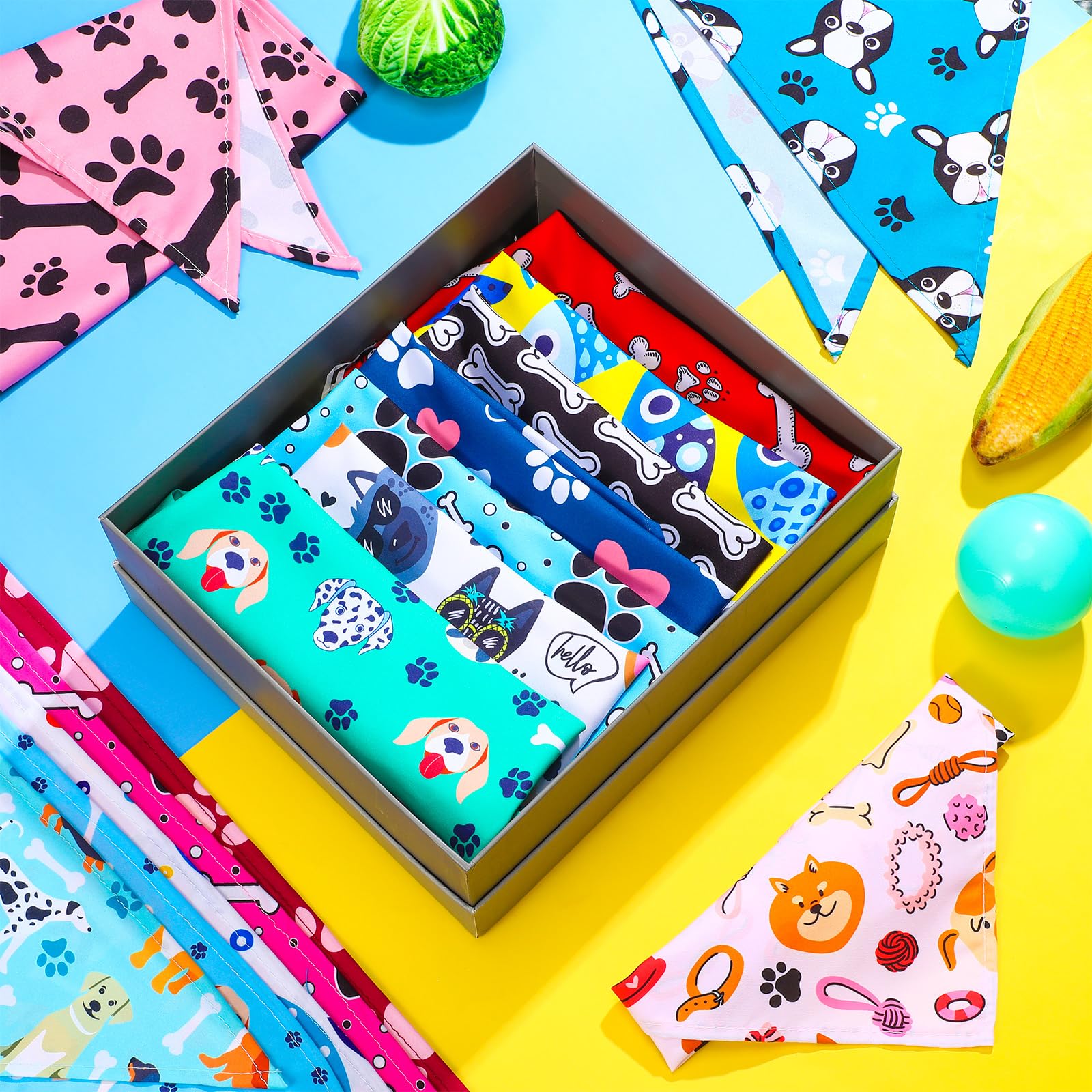 Reginary mise en scène fête, bandana élégant pour événements et photos