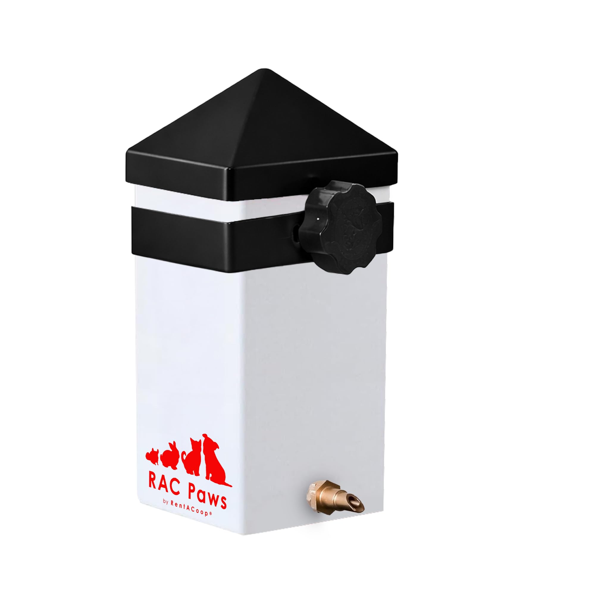 RentACoop RAC Paws face avant montrant design compact et distribution propre