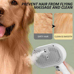 ReNu Dog Brush réservoir ouvert prêt à recevoir de l'eau ou soin