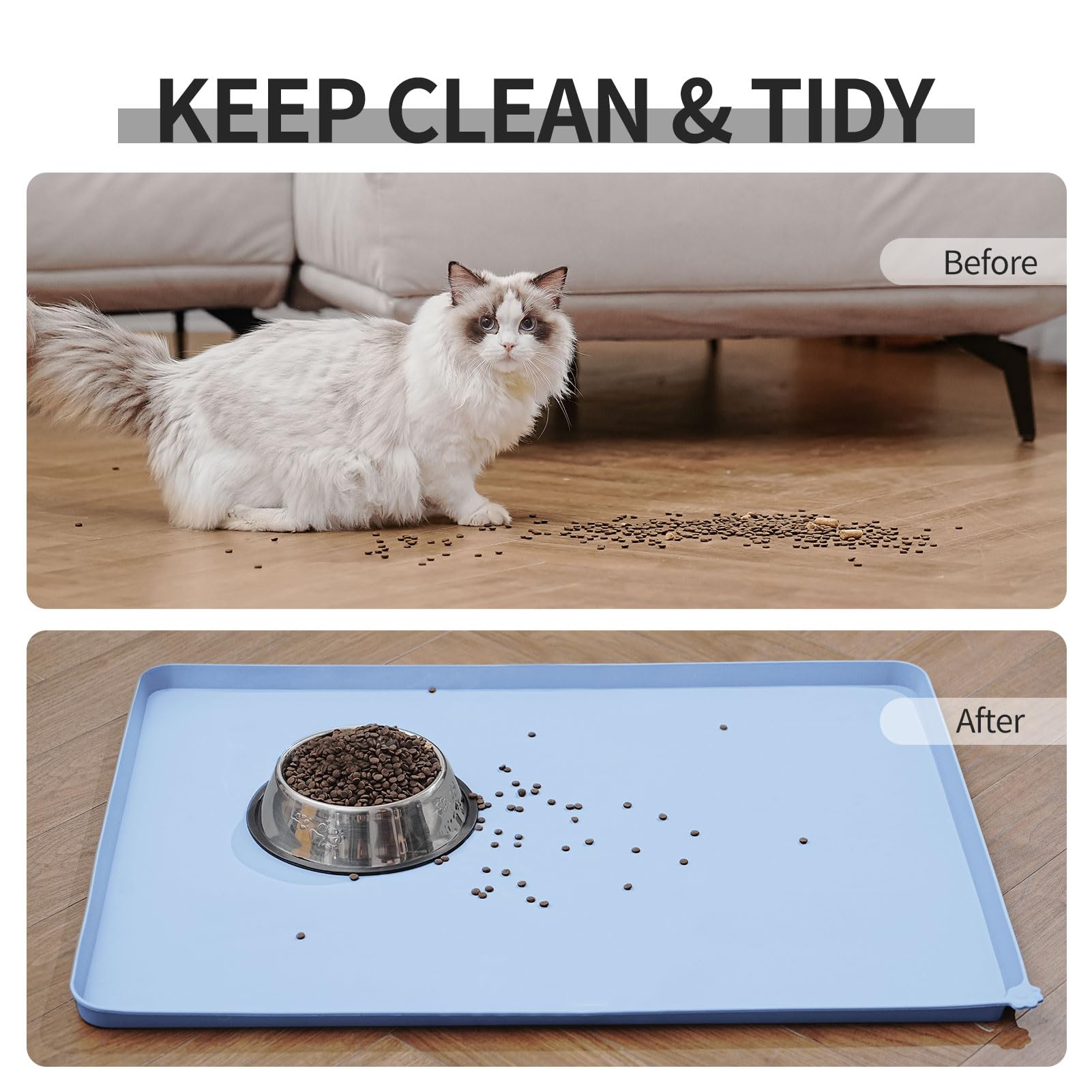 Reopet tapis lors du rinçage démontre nettoyage rapide et simple