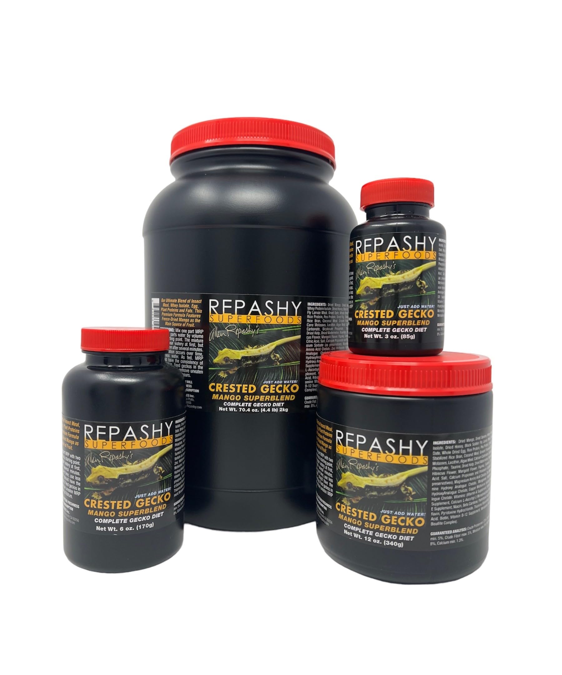 Repashy gros plan de la texture réhydratée appétissante et nutritive