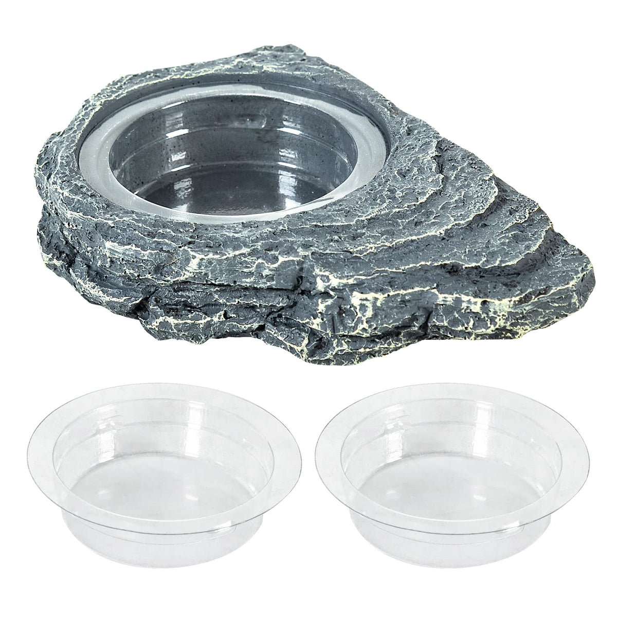 REPTI ZOO plate-forme vue avant offrant zone d'alimentation sécurisée