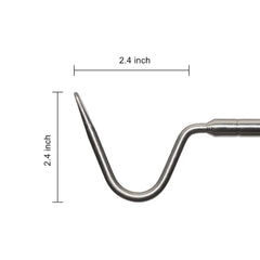 REPTI ZOO canne entièrement étendue à 60 cm, distance de manipulation utile