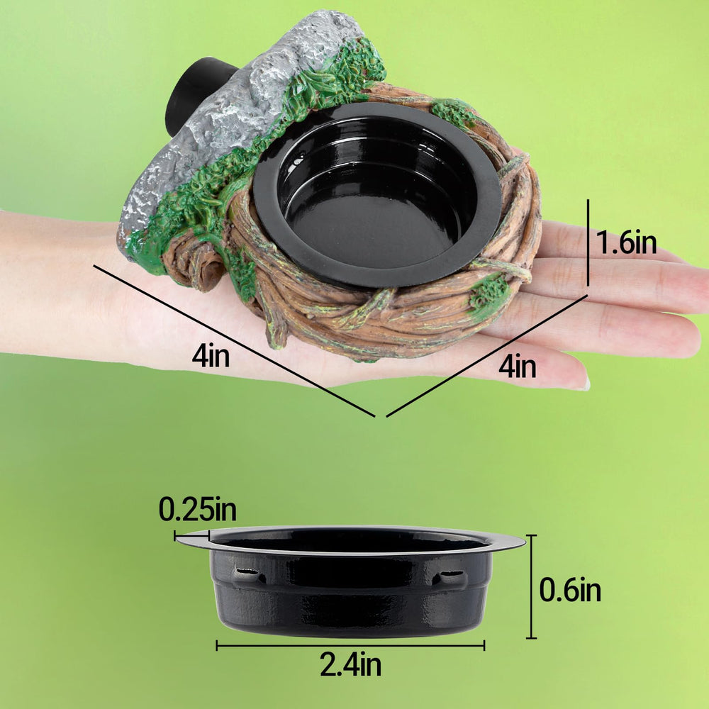 REPTI ZOO gros plan texture en résine pour un rendu naturel et durable