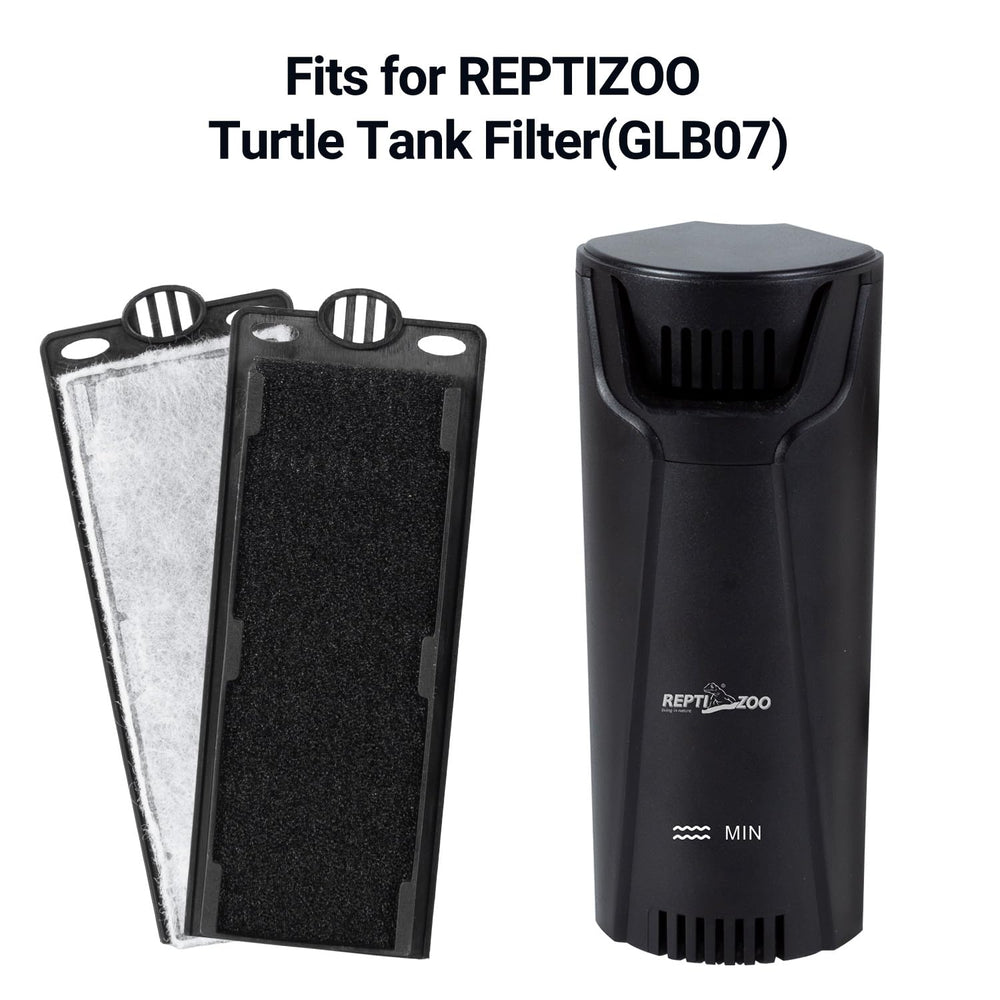 REPTIZOO emballage du pack de 3 offrant stockage pratique