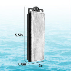 REPTIZOO gros plan sur la texture triple couche pour filtration efficace