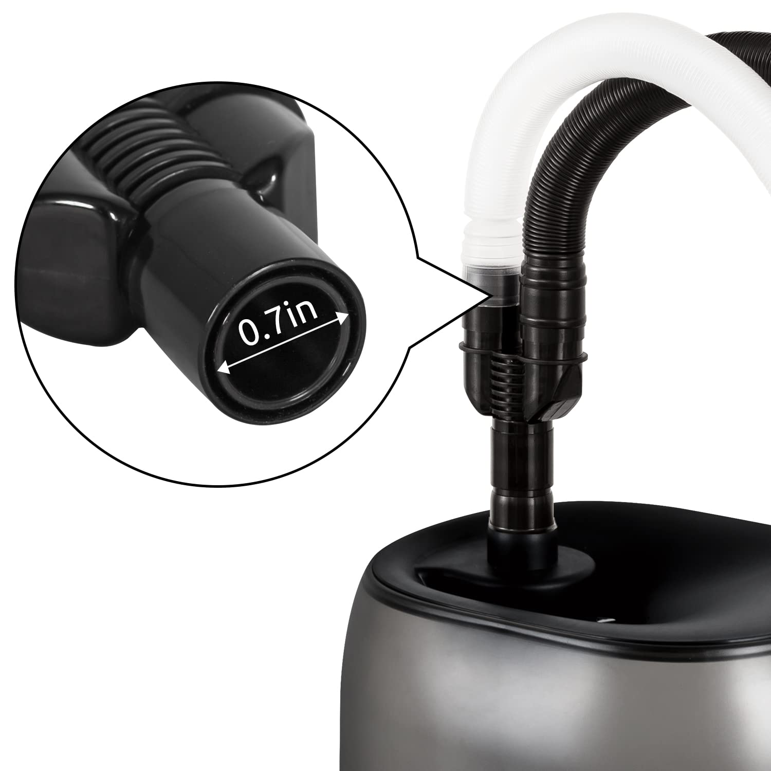REPTIZOO raccord 2-en-1 permettant d'humidifier deux terrariums simultanément