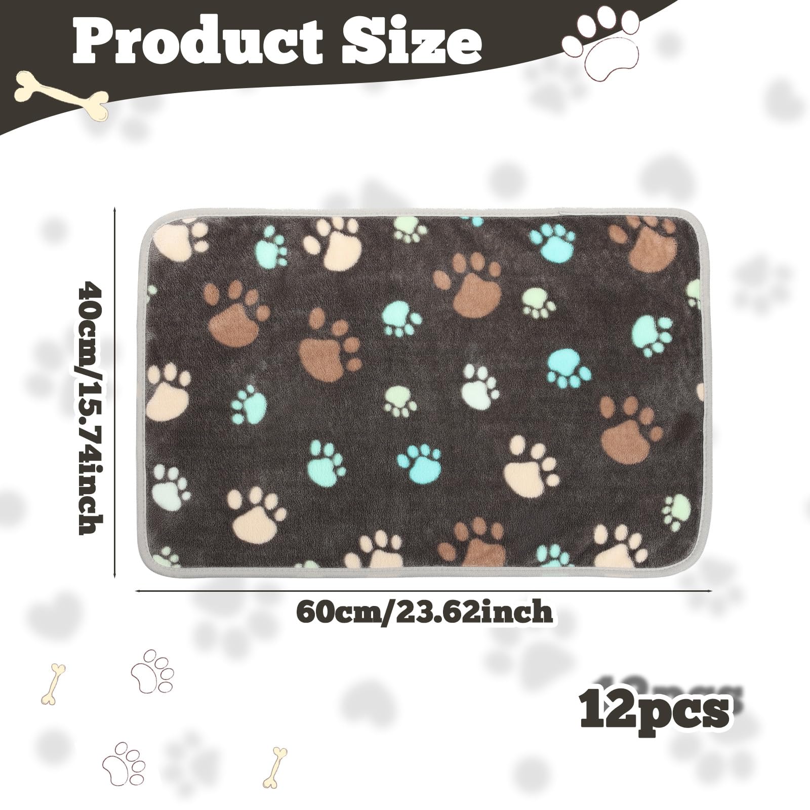 Retainbre couverture dans panier avec petit chien pour confort instantané