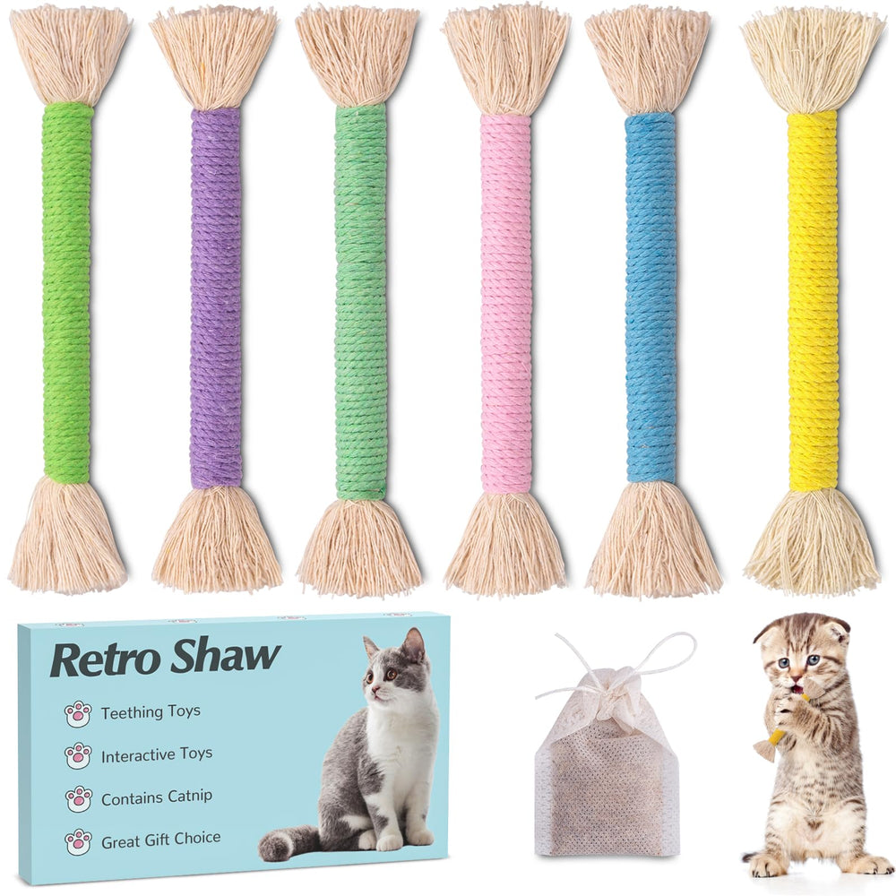 Retro Shaw emballage avant montrant lot de 6 pour un choix facile