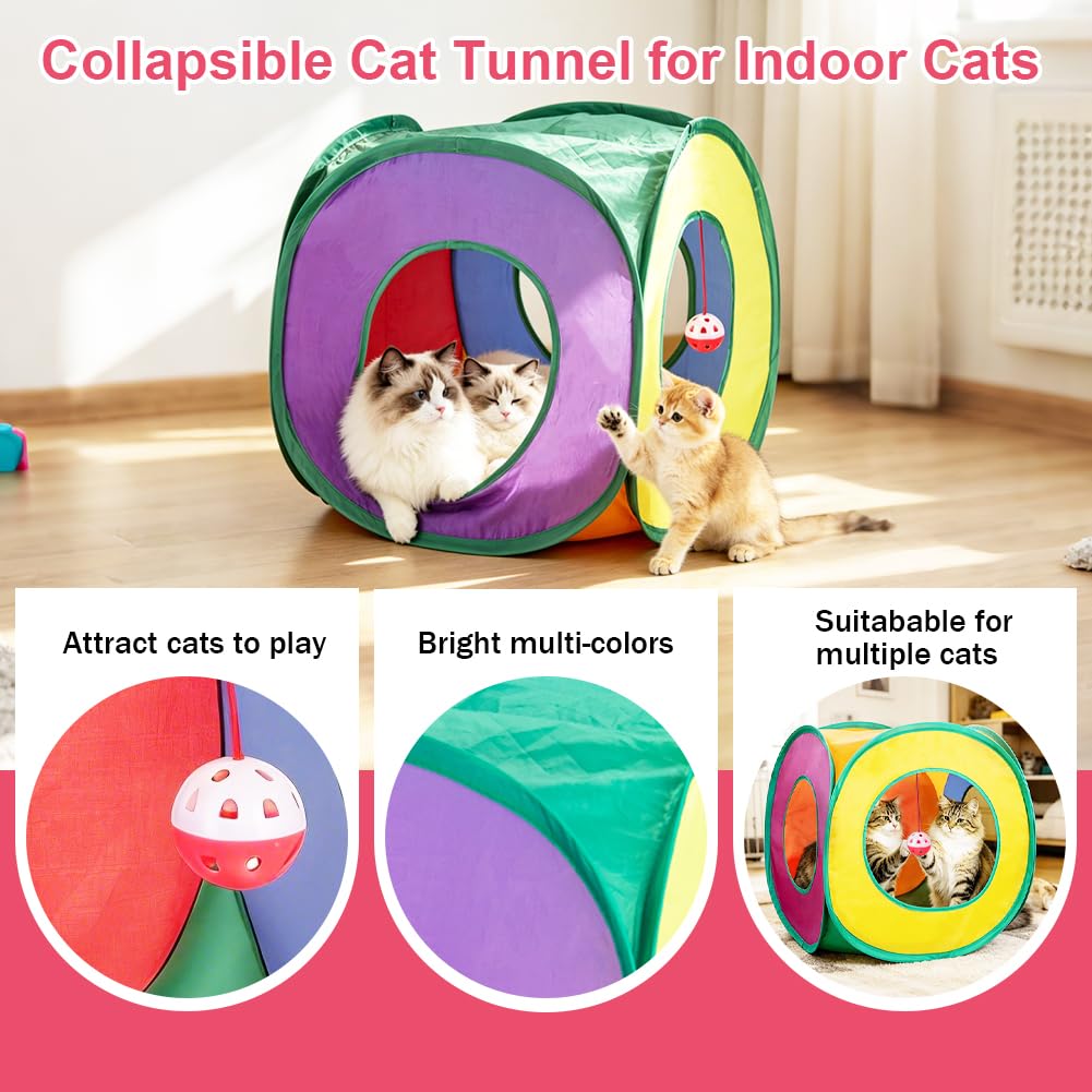 Retro Shaw tunnel plié montrant rangement compact sous un meuble pour gain de place