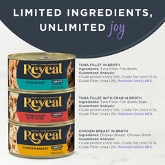 Reveal bouillon visible dans la boîte illustrant hydratation et saveur