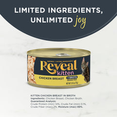 Reveal bouillon clair et hydratant offrant goût et apport en eau