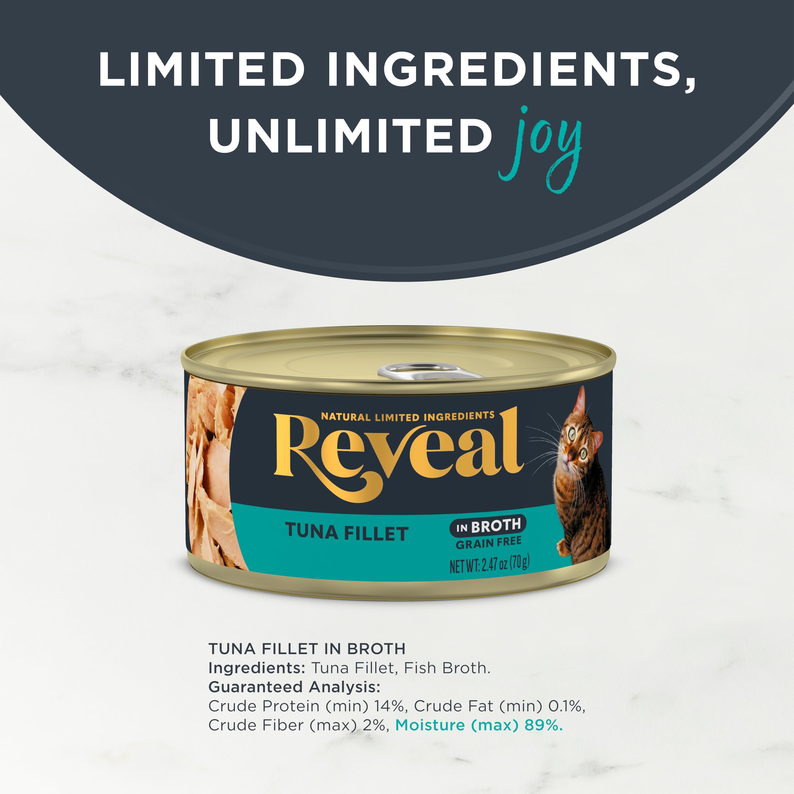 Reveal conserve ouverte avec bouillon hydratant et attractif