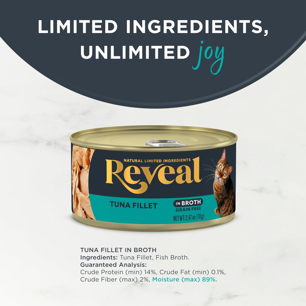 Reveal conserve ouverte avec bouillon hydratant et attractif