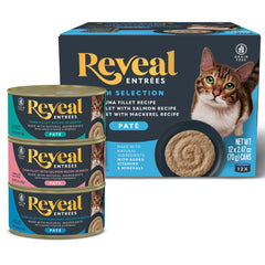 Reveal boîte face avant montrant variétés et portion pratique