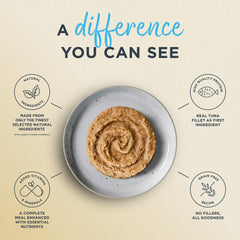 Reveal gros plan pâté onctueuse montrant texture appétissante et hydratation