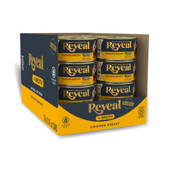 Reveal packaging avant montrant le lot de 24 boîtes et avantage qualité