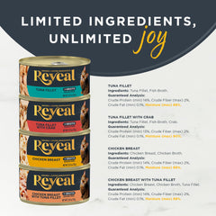 Reveal texture effilochée en bouillon soulignant l'hydratation et l'appétence