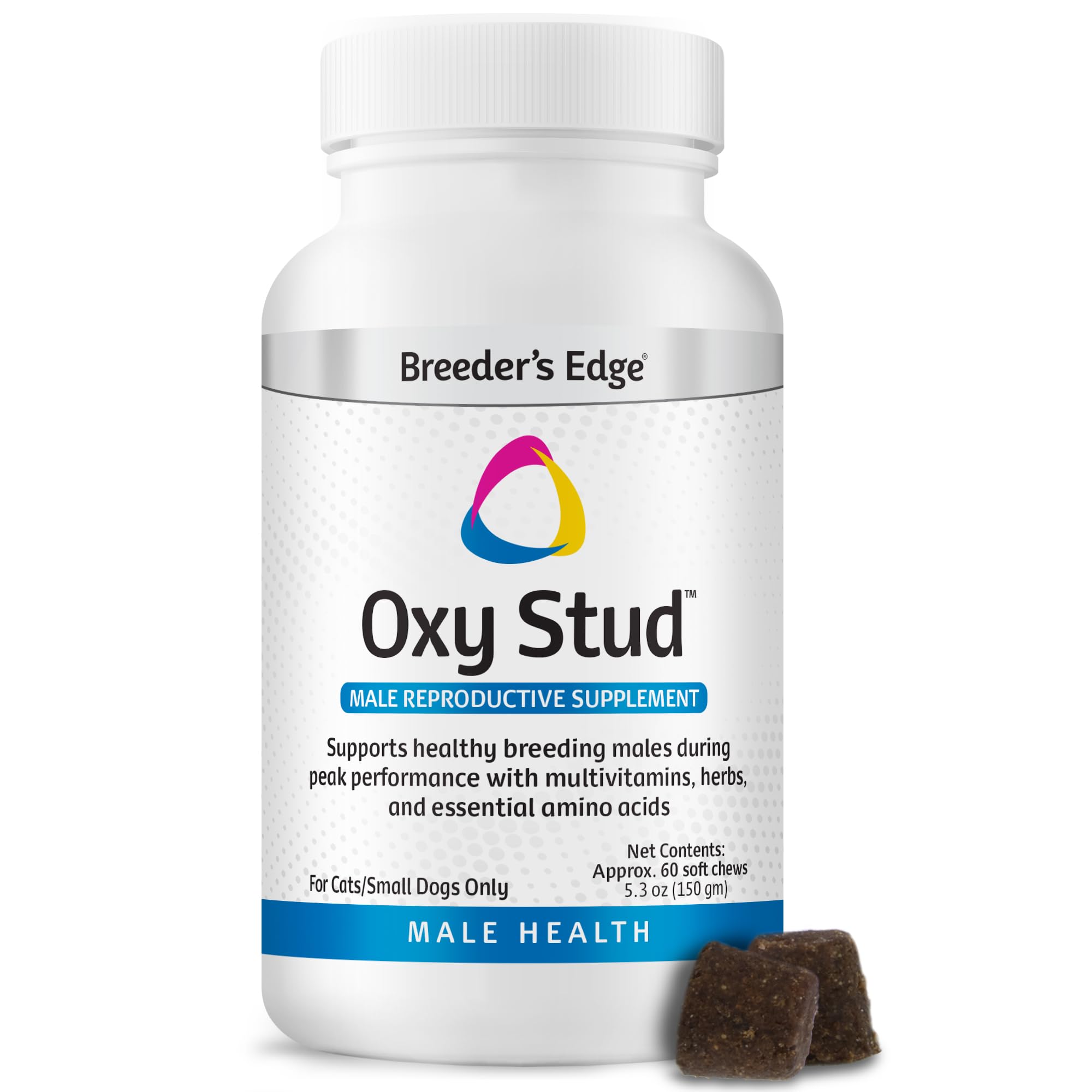 Revival Animal Health emballage Breeder's Edge Oxy Stud montrant le flacon et la marque