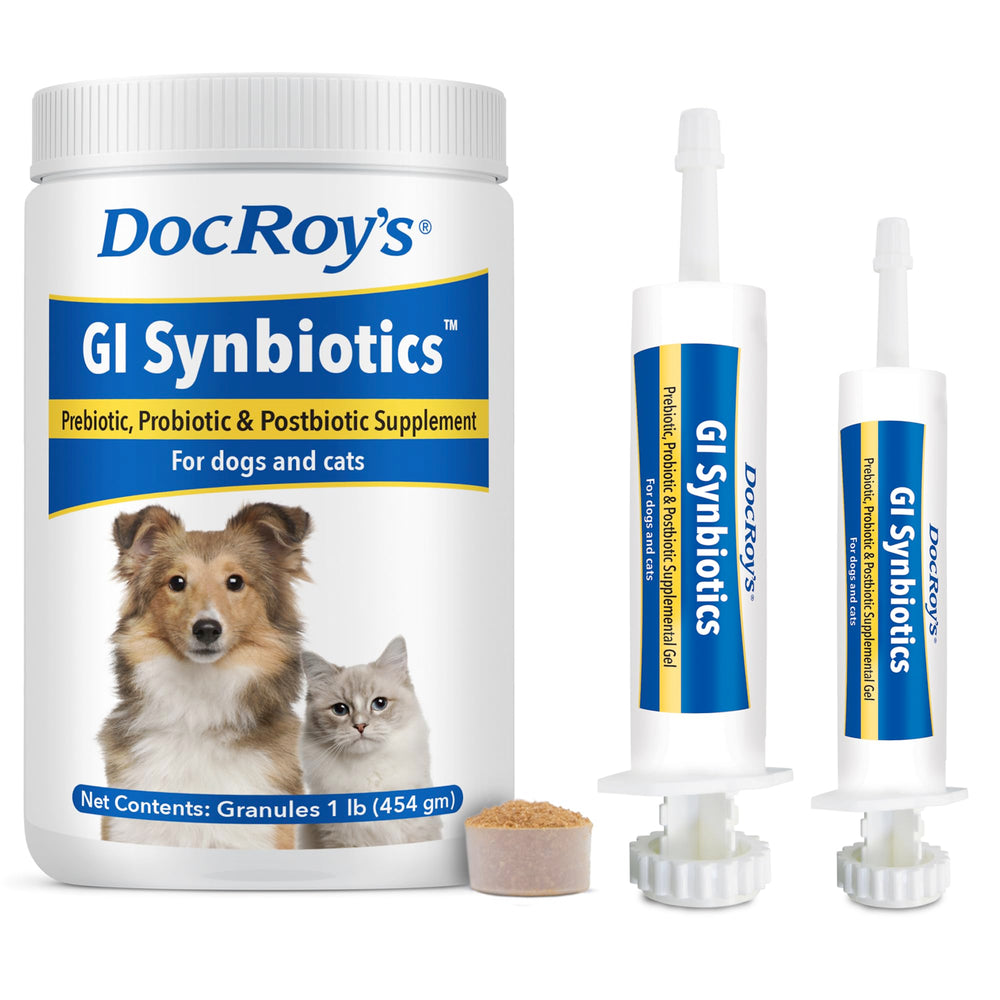 Revival Animal Health chien mangeant nourriture saupoudrée Doc Roy's montre appétence