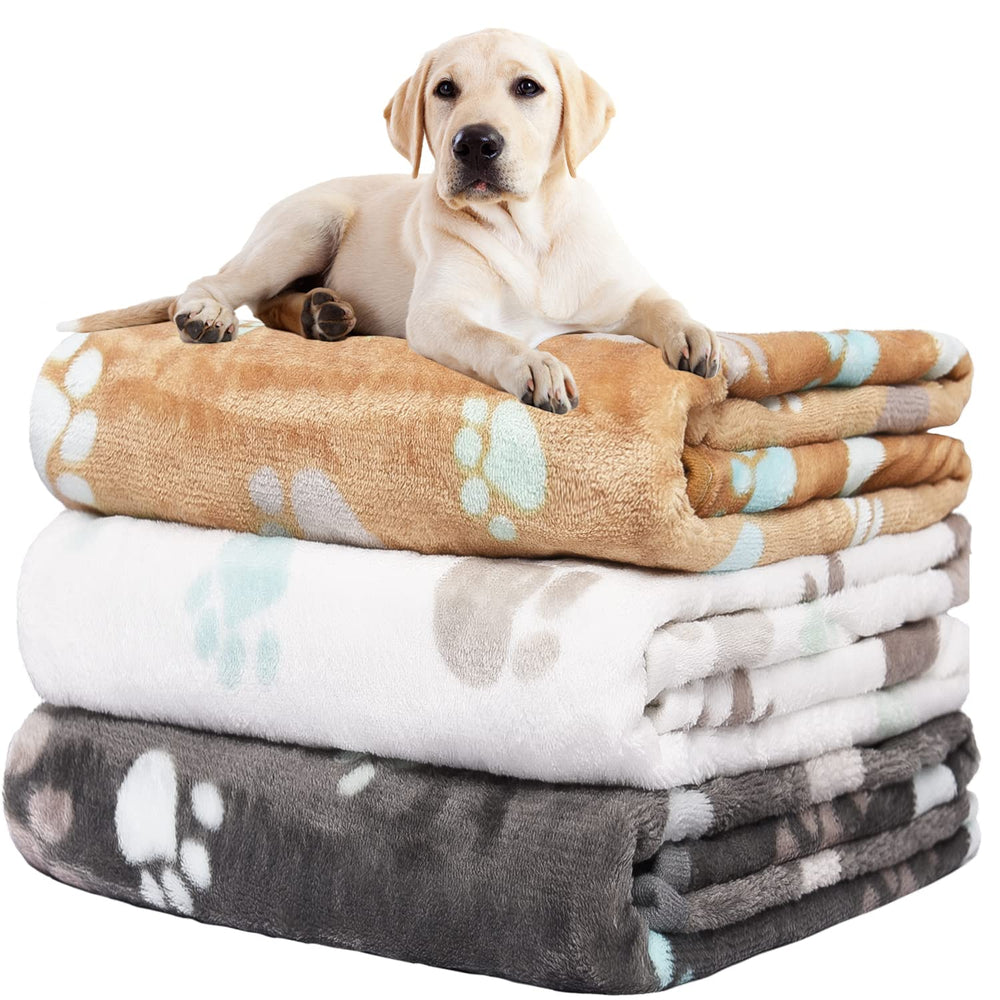 Rezutan plaid face avant motif pattes, look chaleureux et protecteur